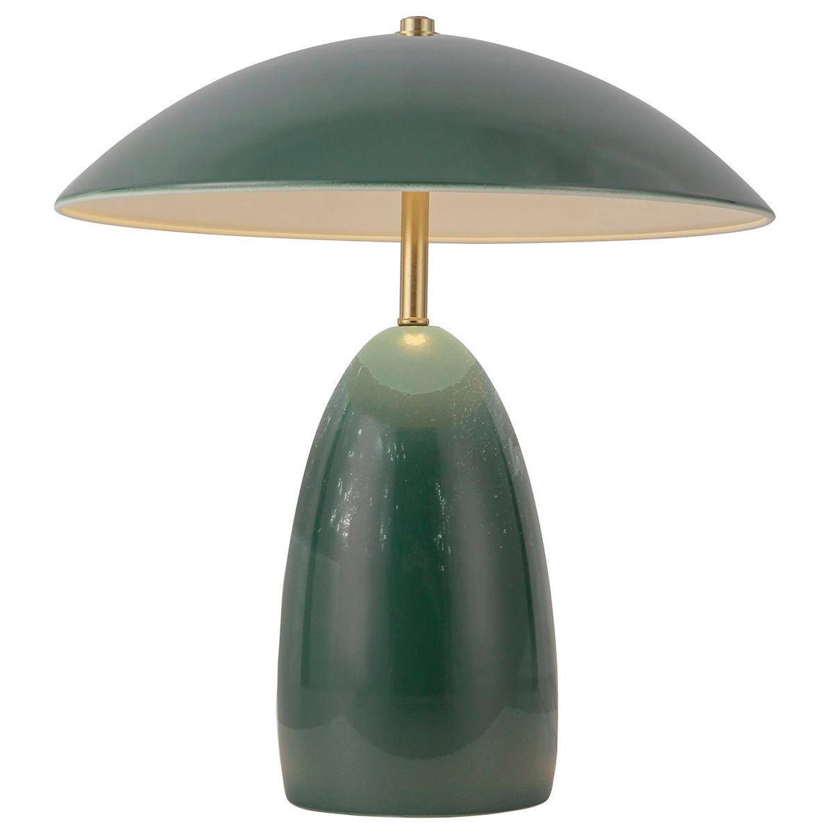 LED-TISCHLEUCHTE Alora Mood 30,5/35,2 cm  - Dunkelgrün, Design, Metall (30,5/35,2cm) - Elstead Lighting