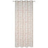 ÖSENVORHANG blickdicht  - Beige/Terracotta, Design, Textil (140/245cm) - Esposa