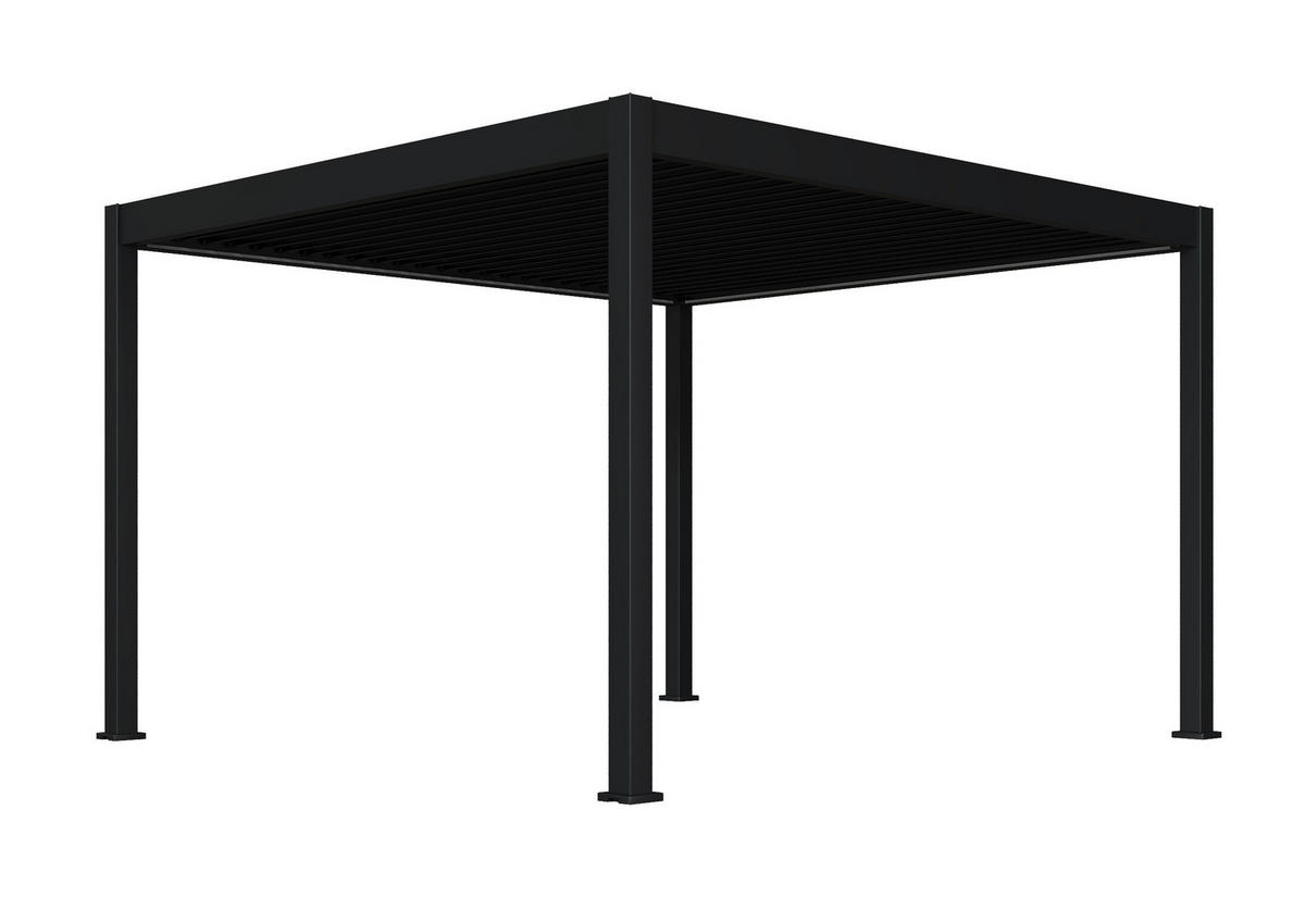 PERGOLA - Anthrazit, Basics, Metall (360/255/400cm) - Gardenson
