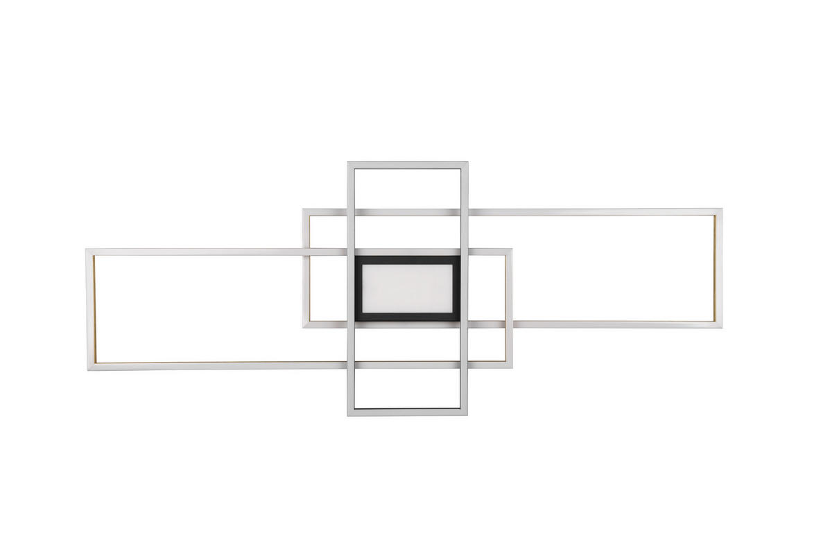 LED-DECKENLEUCHTE   - Messingfarben, Design, Metall (105/6,5/42cm) - Trio Leuchten