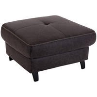 HOCKER Anthrazit  - Anthrazit/Beige, MODERN, Textil/Metall (78/49/69cm) - Sit & More