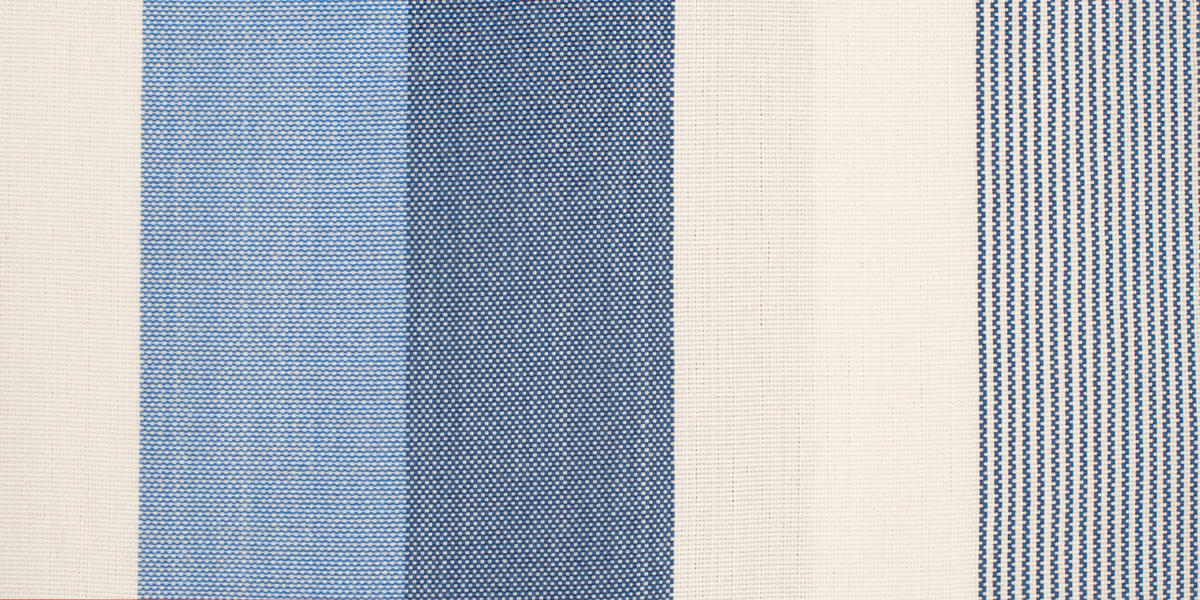 HÄNGESESSEL comfort outdoor 110/160/180 cm  - Weiß/Dunkelblau, KONVENTIONELL, Holz/Textil (110/160/180cm) - La Siesta