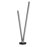 LED-STEHLEUCHTE Cicanto 54/172,5 cm   - Schwarz, Design, Metall (54/172,5cm) - Cinque