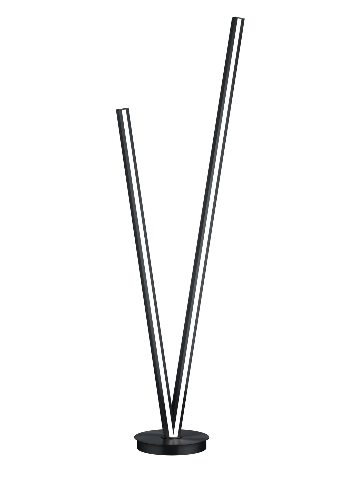 Cinque Led-Stehleuchte Cicanto Schwarz 172.5 cm
