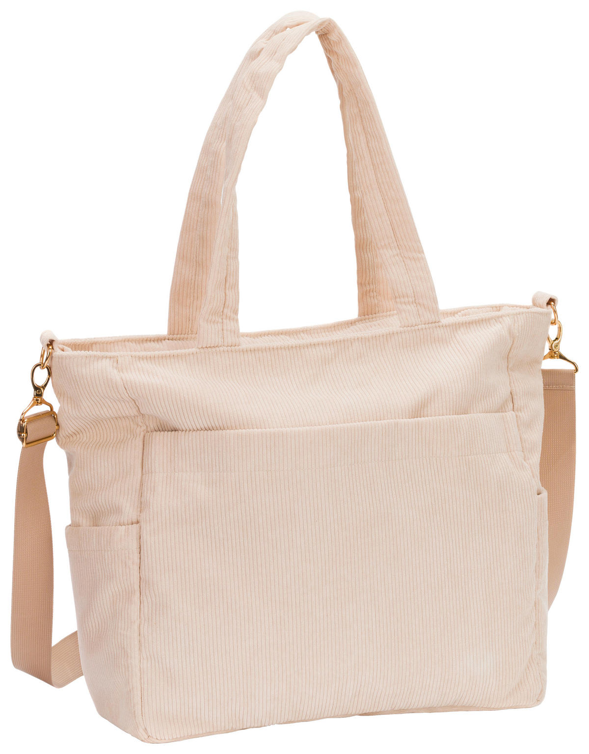 WICKELTASCHE  - Sandfarben, Basics, Kunststoff (39/15/36cm) - Jimmylee