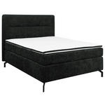 BOXSPRINGBETT 140/200 cm  in Schwarz  - Schwarz, Design, Textil/Metall (140/200cm) - Esposa