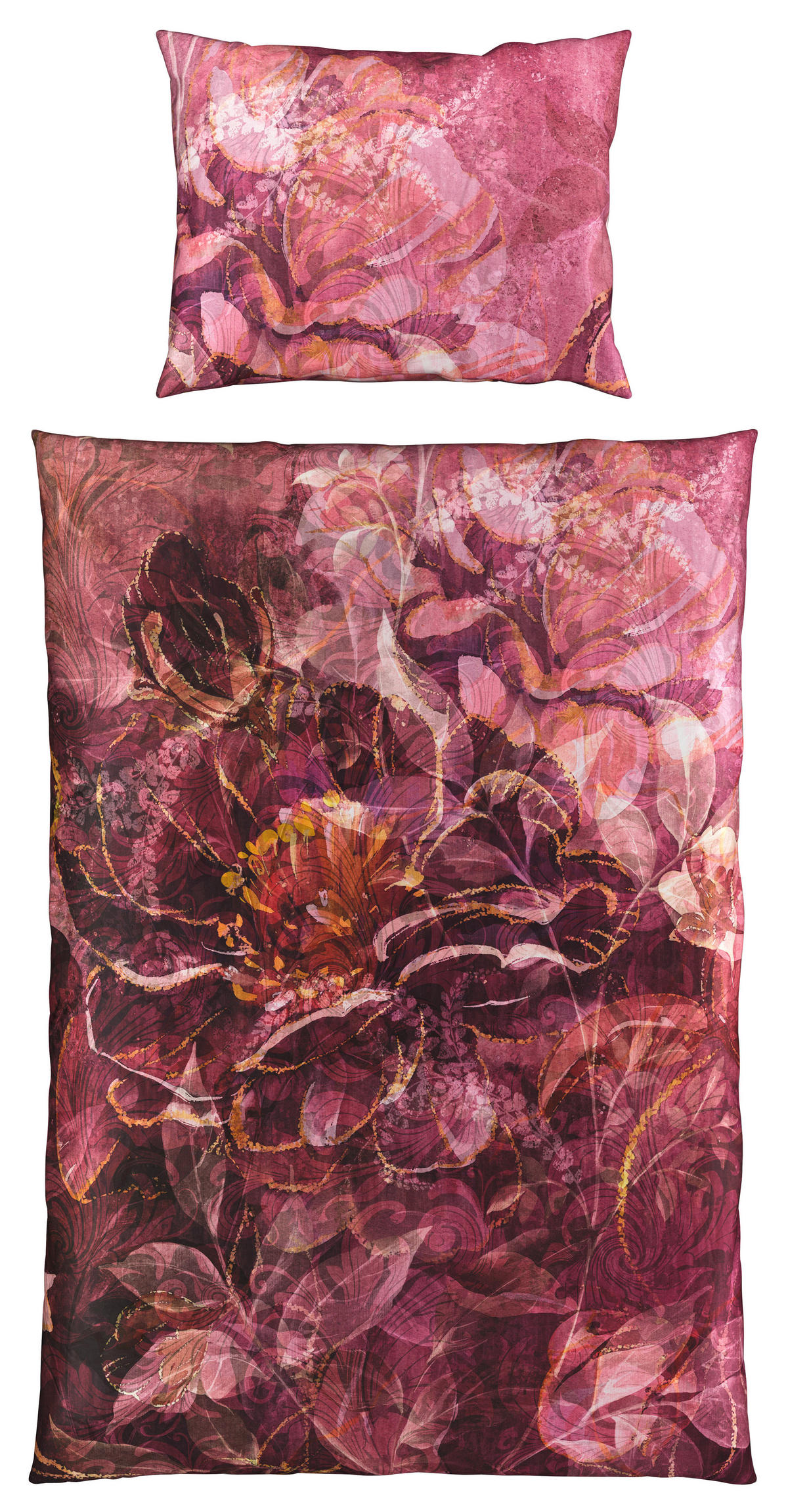 KÉTOLDALAS ÁGYNEMŰHUZAT 140/200 cm  - orgona, Konventionell, textil (140/200cm) - Esposa