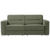 SCHLAFSOFA in Olivgrün  - Olivgrün, KONVENTIONELL, Textil/Metall (202/86/92cm) - Sedda
