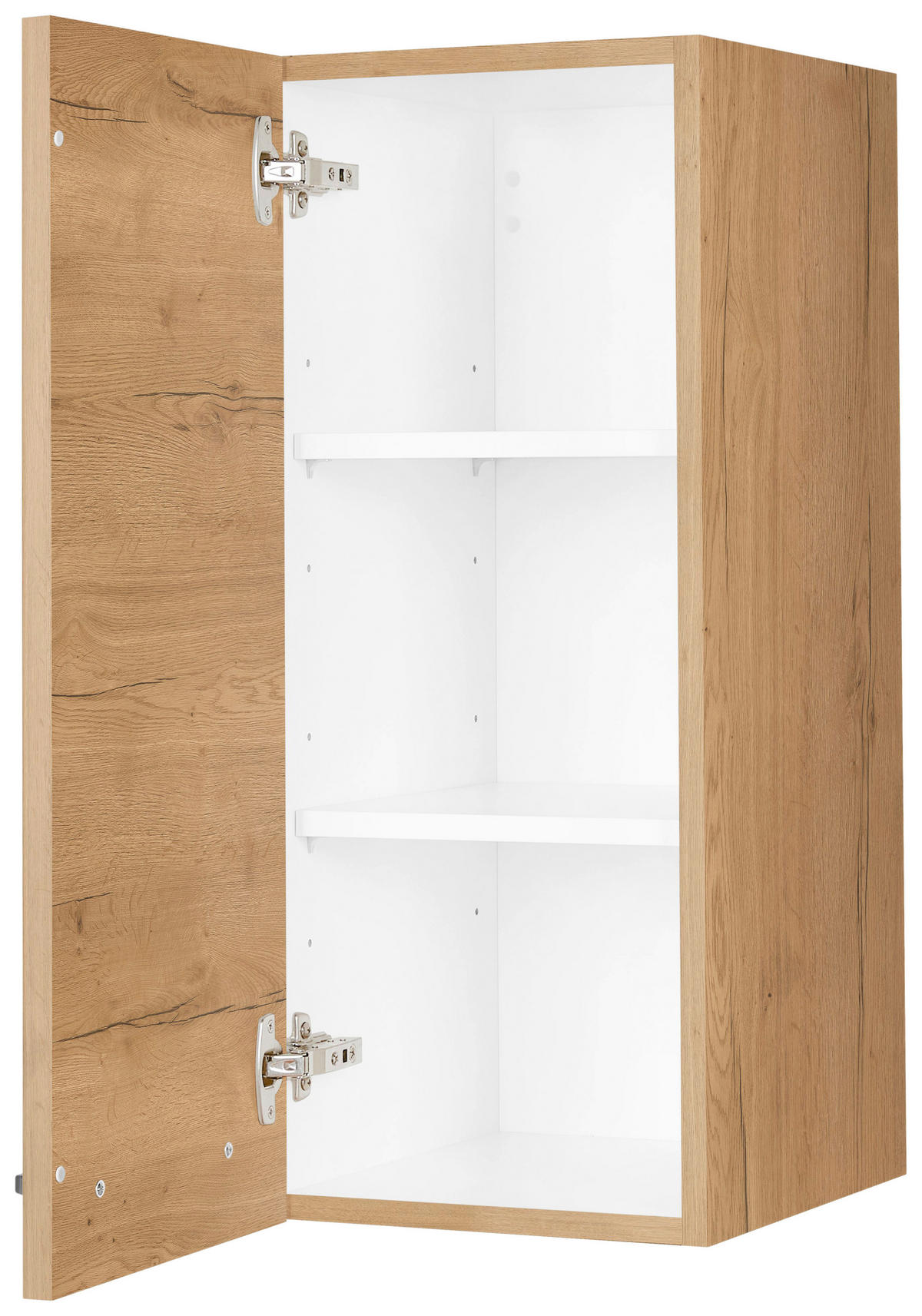 KÜCHENOBERSCHRANK 30/72/35 cm  in Eichefarben  - Eichefarben/Schwarz, MODERN, Holzwerkstoff/Metall (30/72/35cm) - Nobilia