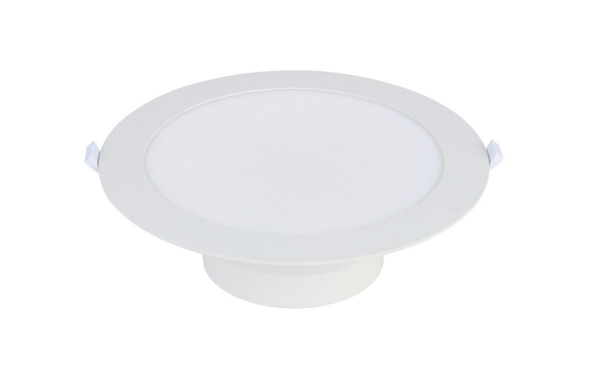 LED-SPOTKOPF 22,8/7,8 cm   - Weiß, Basics, Kunststoff (22,8/7,8cm) - Novel