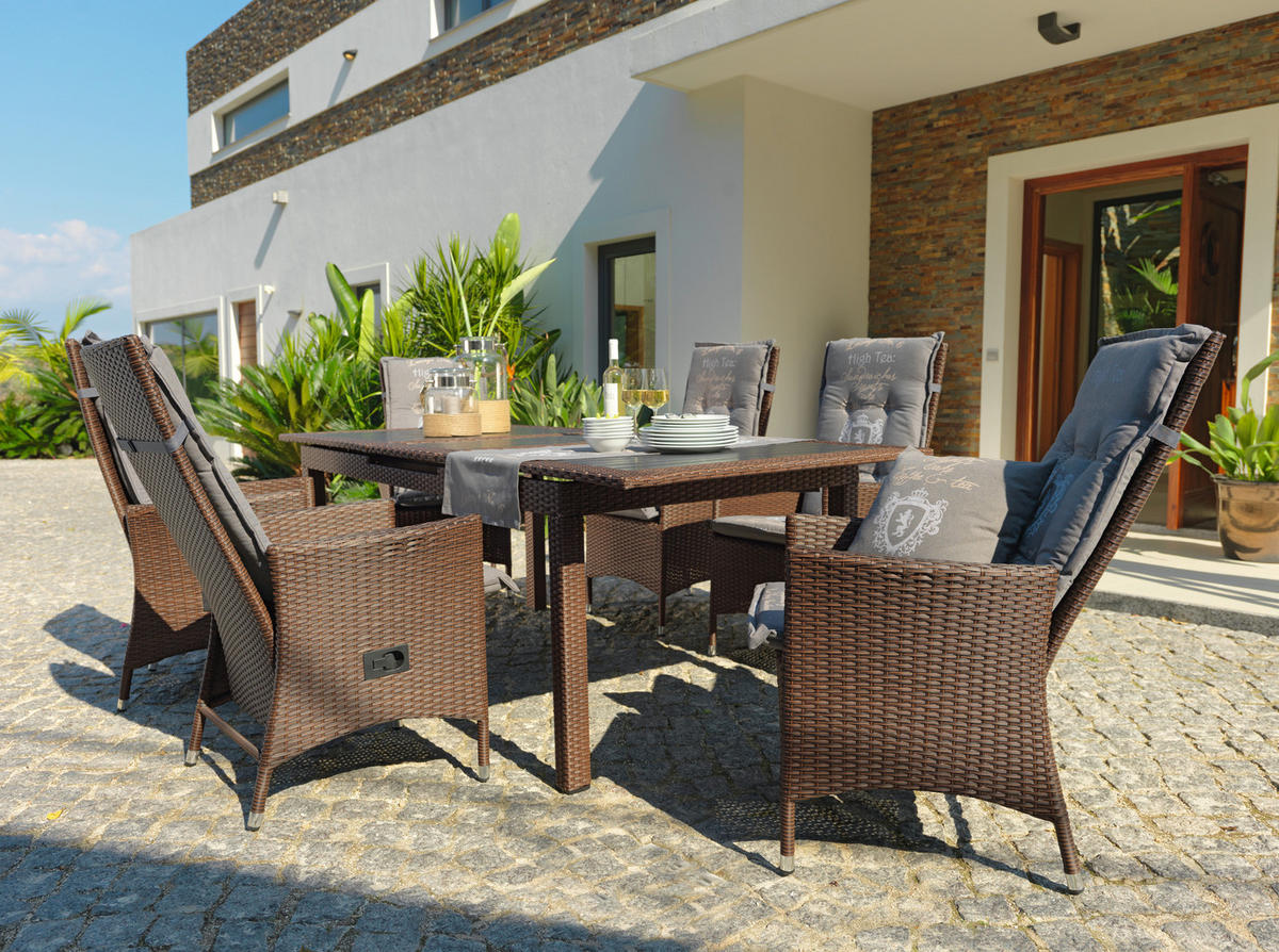 SEDEŽNA BLAZINA - antracit, Design, tekstil (50/7/100cm) - Ambia Garden