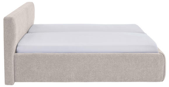 POLSTERBETT 240/200 cm,  in Creme,  - Creme, Design, Textil (240/200cm) - Xora