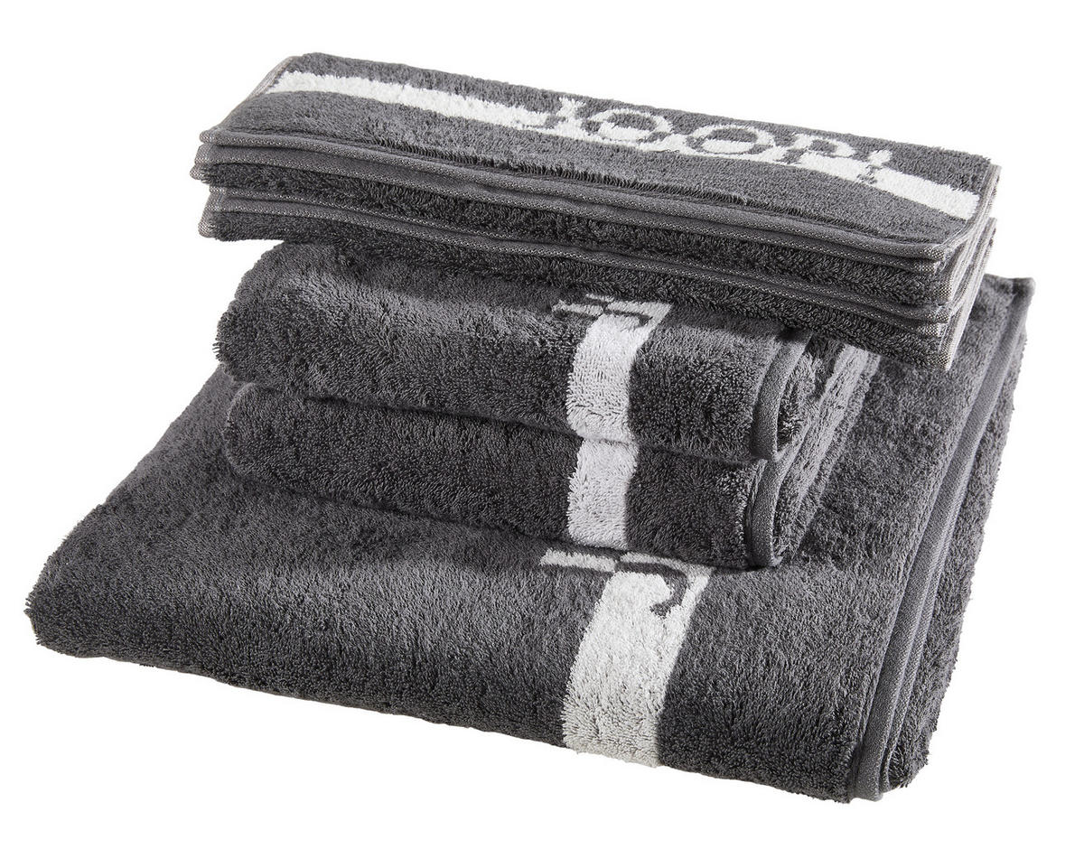 SADA FROTÉ UTERÁKOV, sivá, tmavosivá - sivá/tmavosivá, Basics, textil - Joop!
