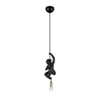 PENDELLEUCHTE FIPS 19,5/14,5/150 cm   - Goldfarben/Schwarz, LIFESTYLE, Kunststoff/Metall (19,5/14,5/150cm)