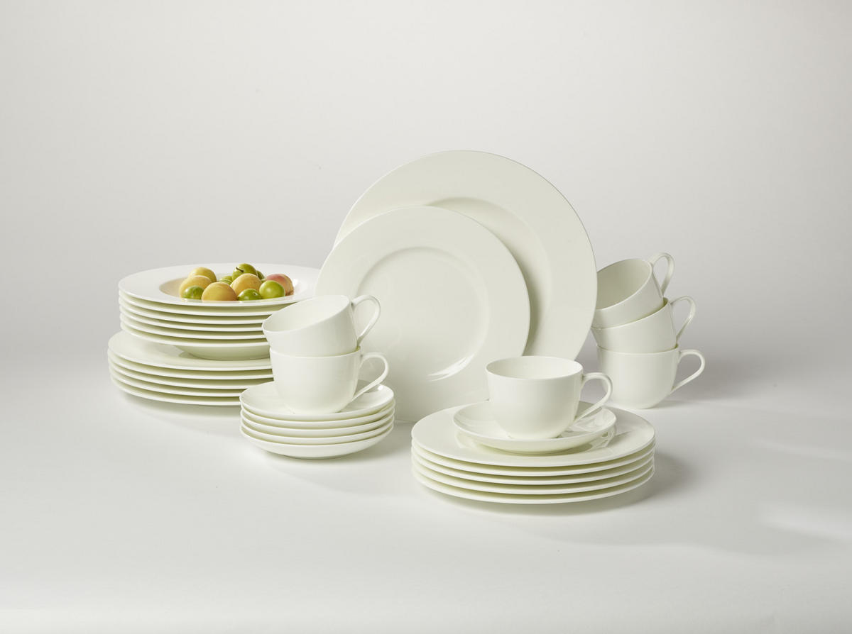 KOMBISERVICE Noblesse 30-teilig  - Basics, Keramik (39/26/37cm) - Villeroy & Boch