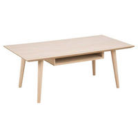 SOFFBORD i trä 120/60/46 cm  - ek Bianco/ekfärgad, Klassisk, trämaterial/trä (120/60/46cm) - Best Price