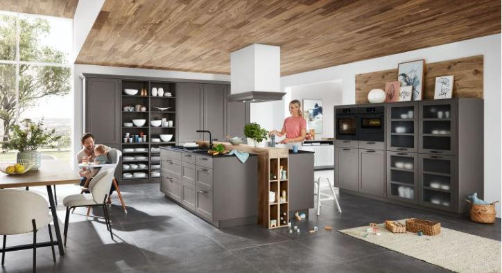 BEÉPÍTHETŐ KONYHA - piros, Design, faalapú anyag - Celina