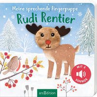 SOUNDBUCH Meine sprechende Fingerpuppe: Rudi Rentier  - Multicolor, Basics, Papier (21/28cm)