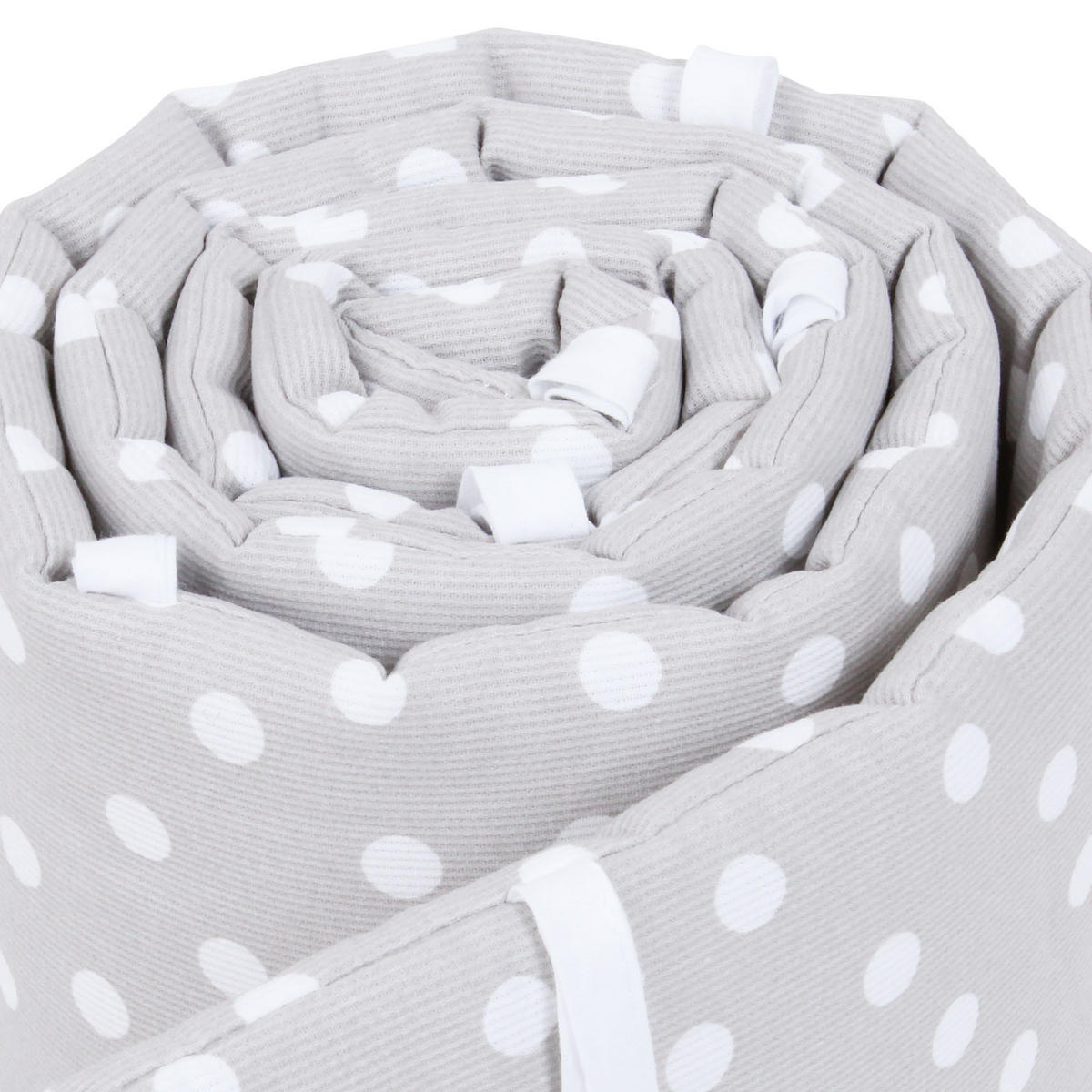 NESTCHEN Babybay    - Weiß/Grau, Basics, Textil (168/24/2cm) - Babybay