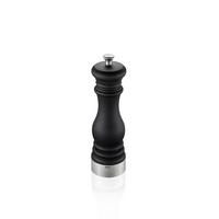 MLYNČEK NA SOĽ ALEBO KORENIE - čierna/farba ušľachtilej ocele, Design, kov/plast (6,2/21cm) - Gefu
