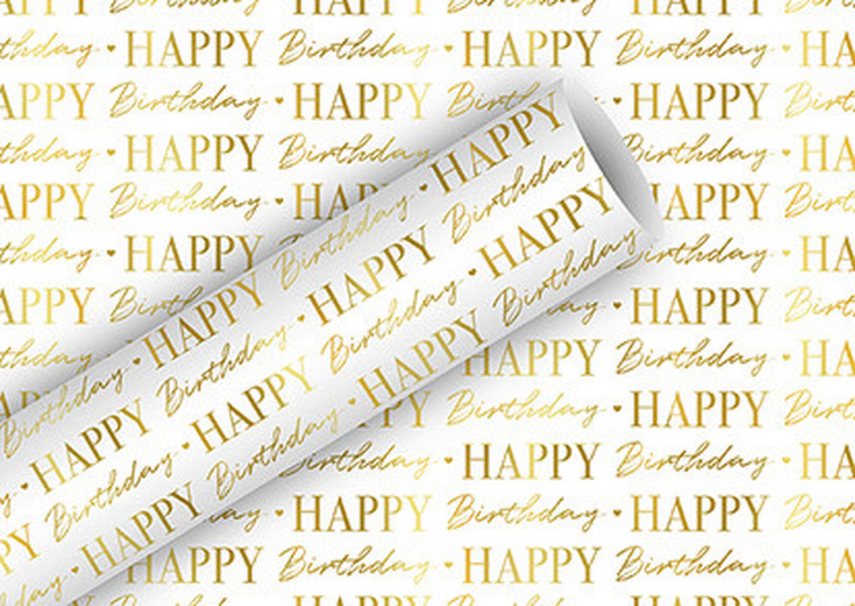 GESCHENKPAPIER  - Basics, Papier (70cm)