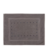 BADEMATTE Anthrazit 50/70 cm  - Anthrazit, Design, Textil (50/70cm) - Esposa