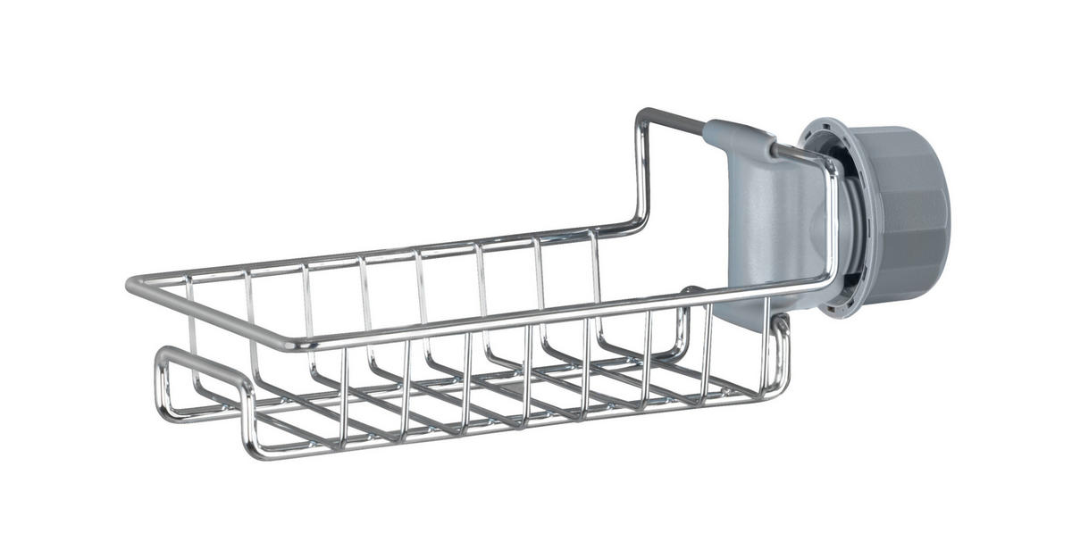 DUSCHKORB - Chromfarben, MODERN, Kunststoff (28,5/4/11,5cm) - Wenko