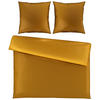 WENDEBETTWÄSCHE Satin 200/200 cm  - Goldfarben, Basics, Textil (200/200cm) - Bio:Vio