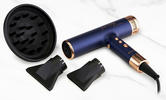 HAARTROCKNER - Blau, Design, Kunststoff (16,8/4,6/19,2cm) - Trisa Electronics