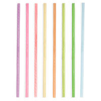 SADA SLAMIEK NA PITIE - viacfarebná, Basics, plast (0.5/20cm)