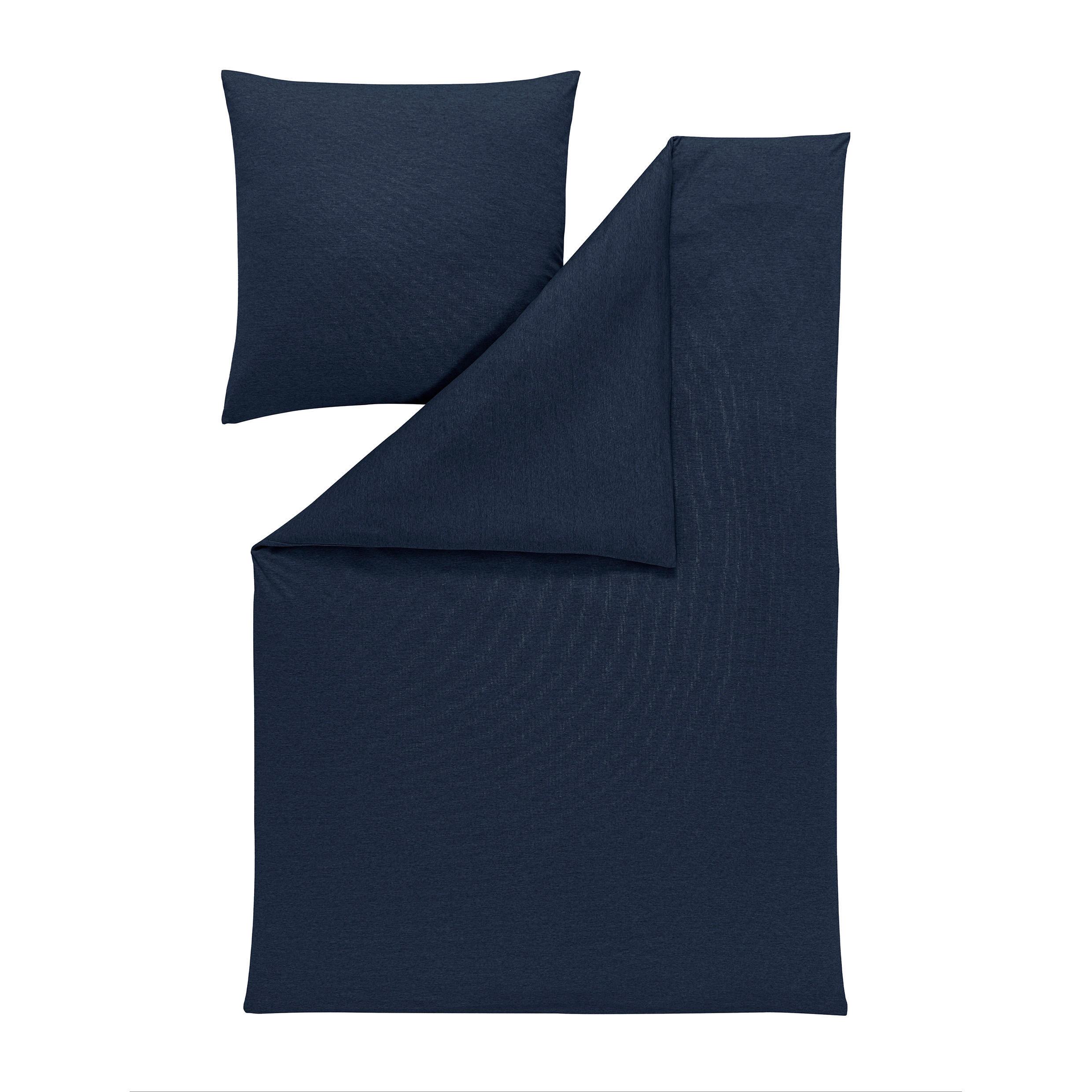 BETTWÄSCHE Atelier Interlock-Jersey 155/200 cm  - Blau, Design, Textil (155/200cm) - Estella