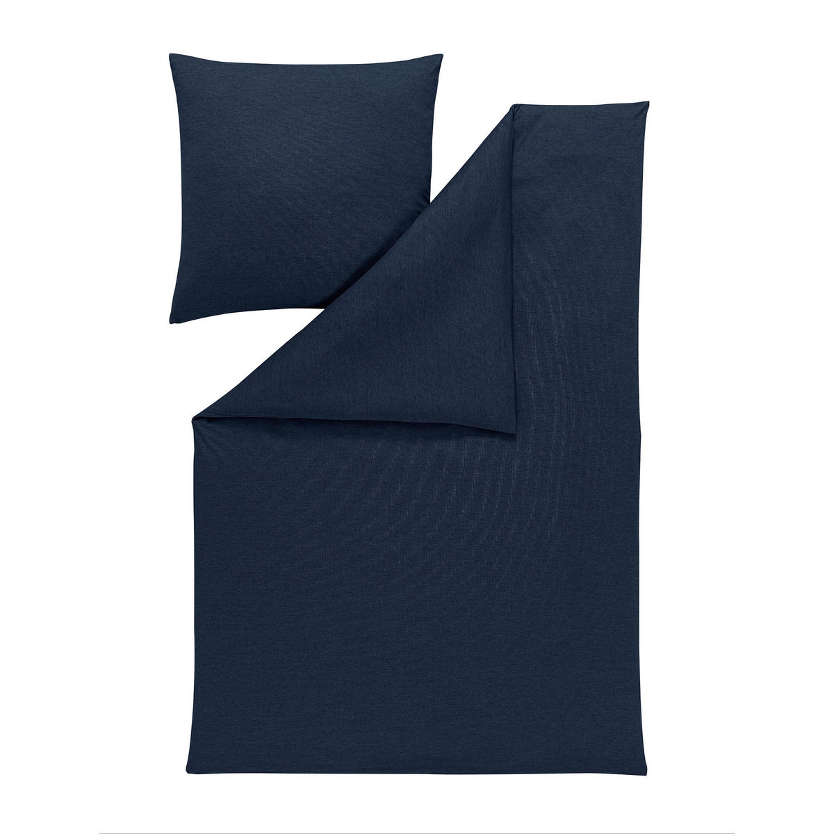 BETTWÄSCHE Atelier Interlock-Jersey 155/220 cm  - Blau, Design, Textil (155/220cm) - Estella