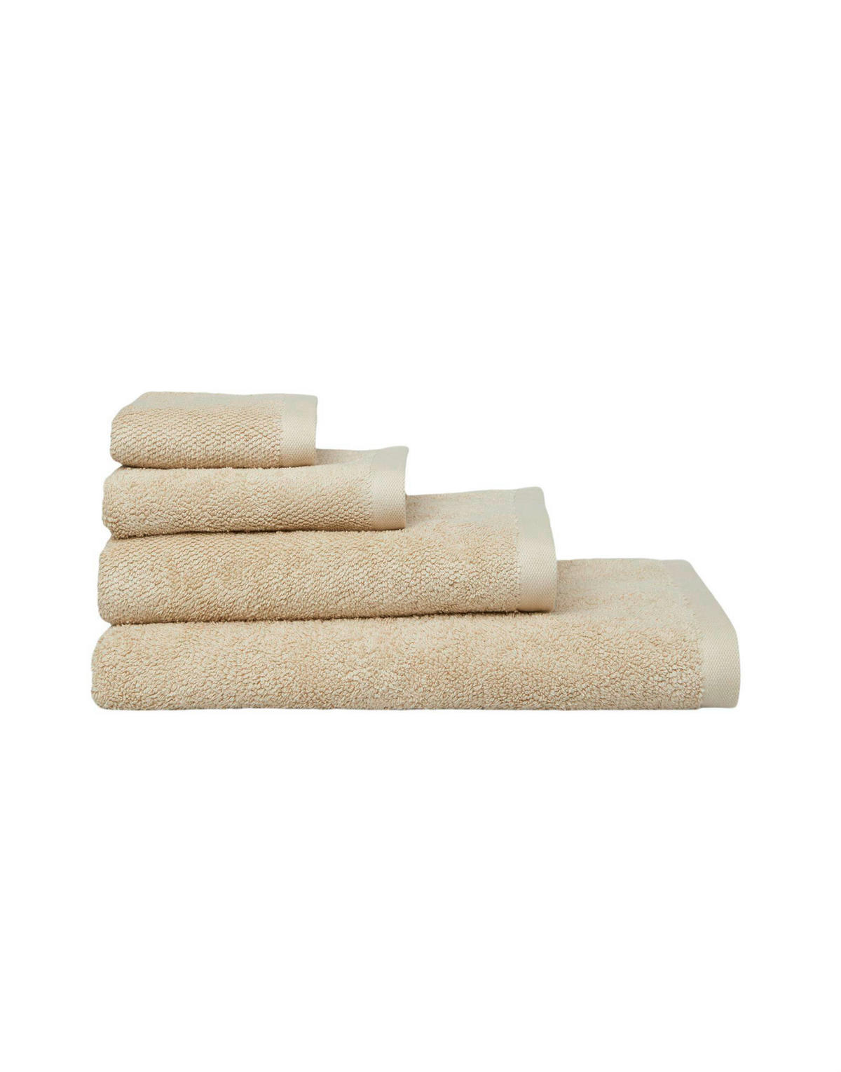 DUSCHTUCH Timeless Uni 70/140 cm  - Sandfarben, Basics, Textil (70/140cm) - Marc O'Polo