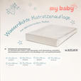 MATRATZENSCHONER 60/120 cm    - Weiß, Basics, Textil (60/120cm) - My Baby Lou
