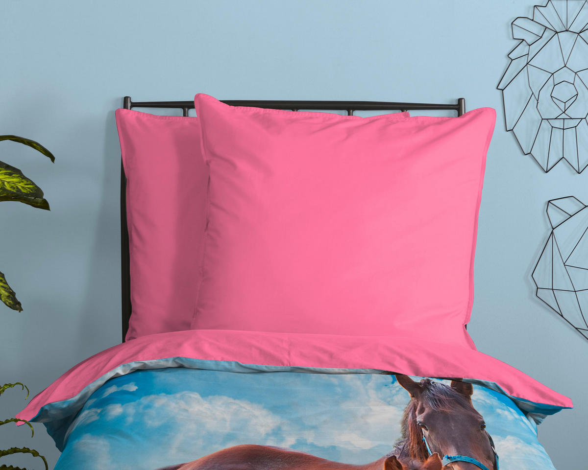 BETTWÄSCHE Good Morning Renforcé 140/200 cm  - Multicolor, Trend, Textil (140/200cm)