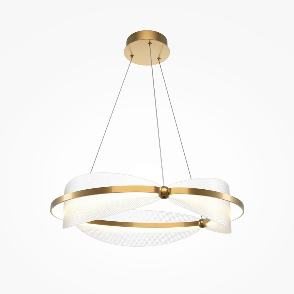PENDELLEUCHTE 60/58 cm    - Messingfarben, Modern, Metall (60/58cm) - MAYTONI