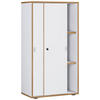 AKTENSCHRANK 60/110/37 cm  - Honigeiche/Weiss, Design, Holzwerkstoff (60/110/37cm) - MID.YOU