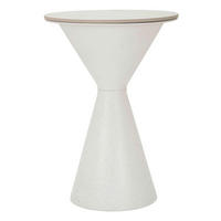 COUCHTISCH Weiß  - Weiß, Basics, Keramik/Metall (44,5/63/44,5cm)