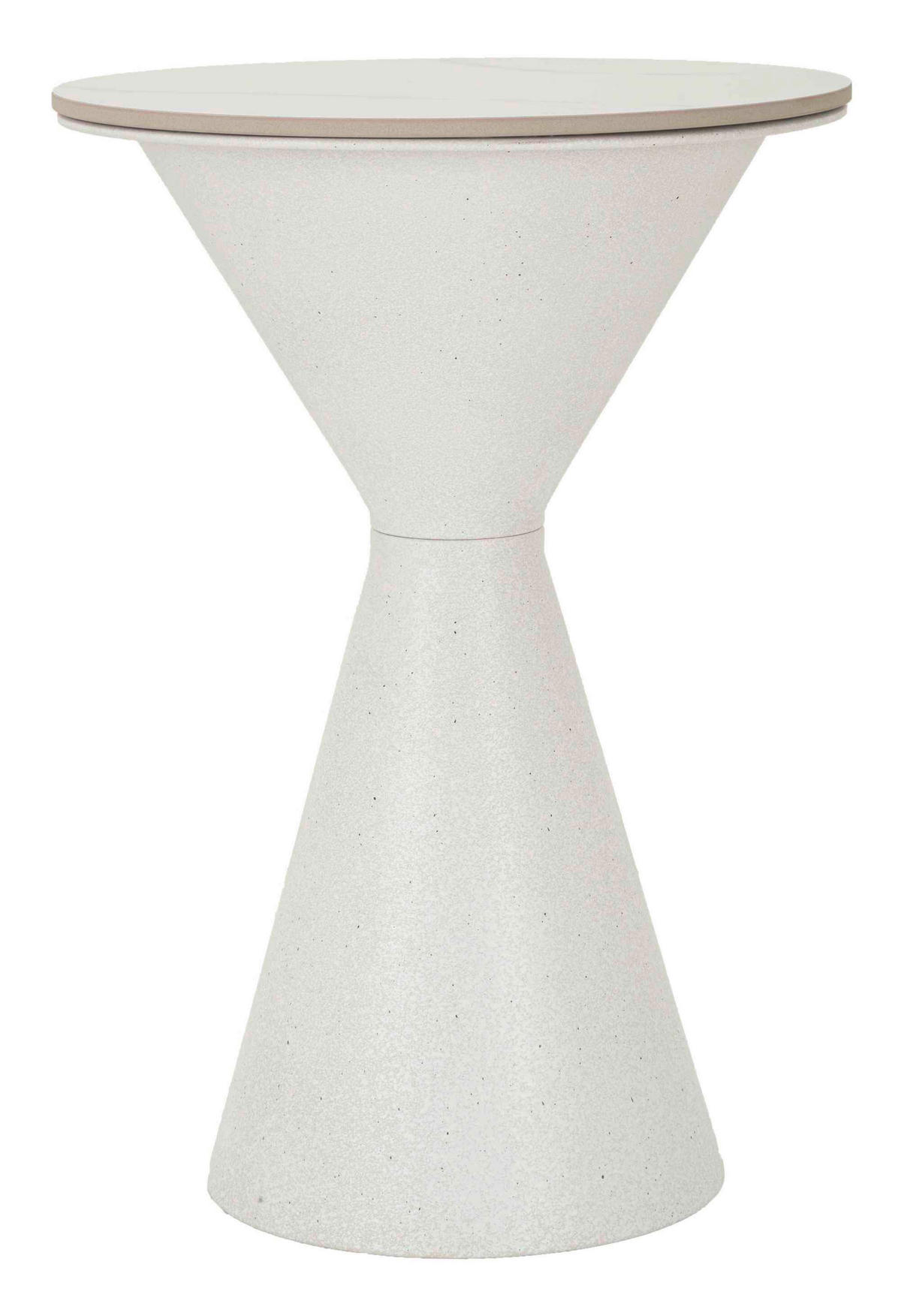 COUCHTISCH Weiß  - Weiß, Basics, Keramik/Metall (44,5/63/44,5cm)