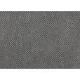 ECKSOFA  in Flachgewebe Dunkelgrau  204/341 cm  - Dunkelgrau/Schwarz, Design, Textil/Metall (204/341cm) - Xora