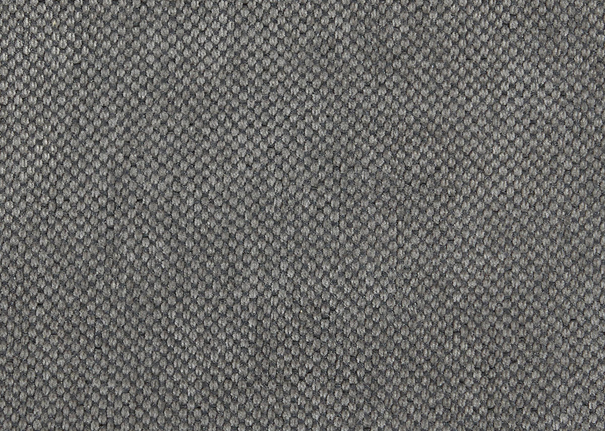 ECKSOFA  in Flachgewebe Dunkelgrau  341/204 cm  - Dunkelgrau/Schwarz, Design, Textil/Metall (341/204cm) - Xora