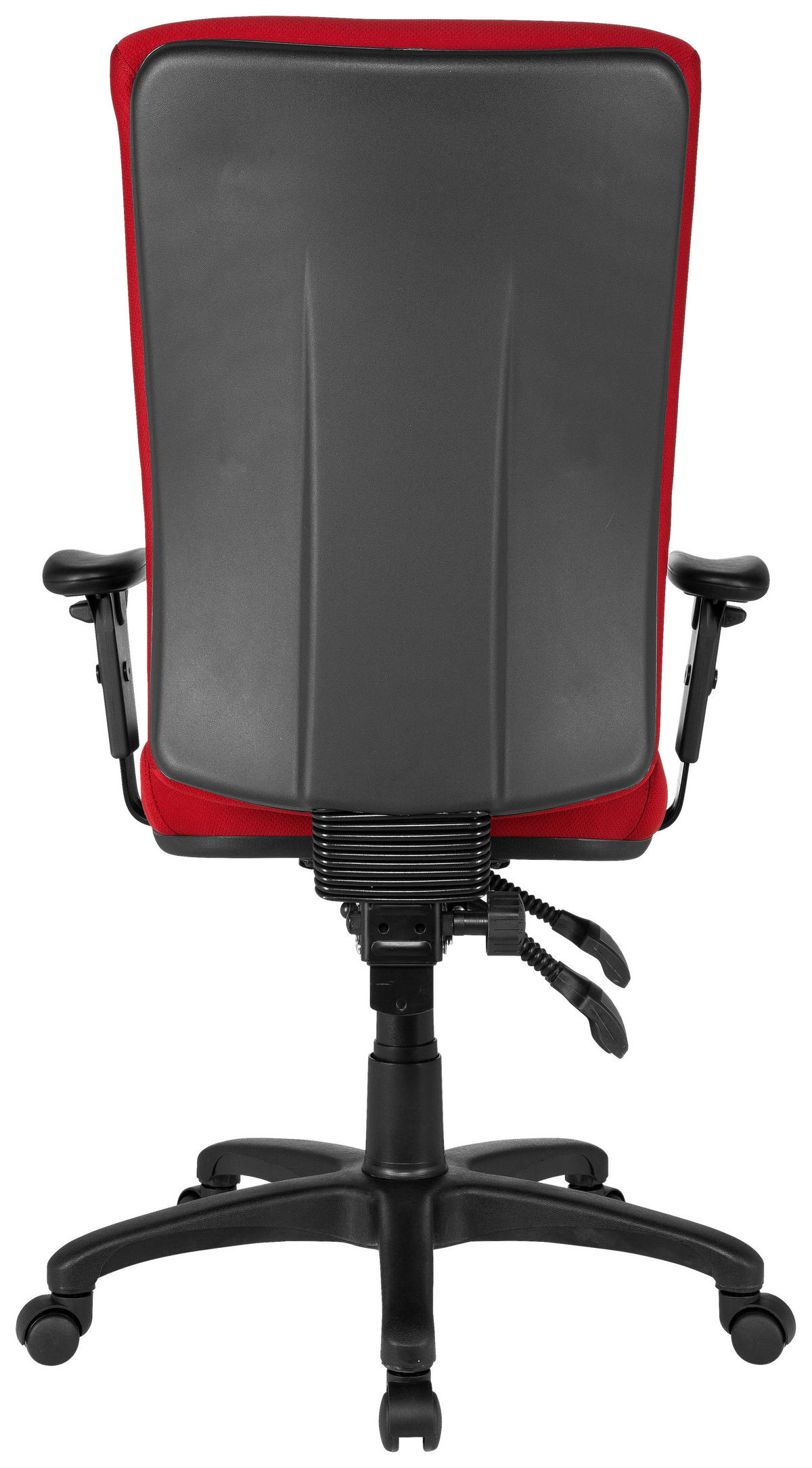 VRTLJIVI STOL tekstil rdeča  - rdeča, Basics, umetna masa/tekstil (56/130/45cm) - MID.YOU