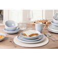 KOMBISERVICE GLOSSY 20-teilig  - Blau, Trend, Keramik - Novel