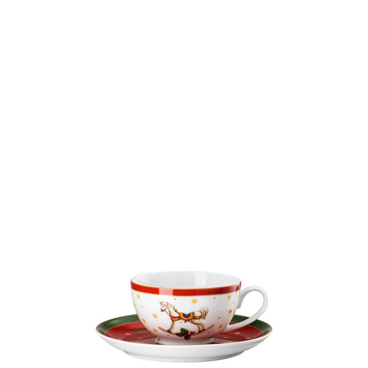 KAFFEESET Multicolor Happy Wintertime - Happy Wintertime 18-teilig  - Multicolor, Basics, Keramik - Hutschenreuther