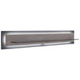 WANDBOARD  150/26/23 cm  - Eichefarben/Schwarz, Design, Glas/Holz (150/26/23cm) - Novel