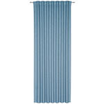 FERTIGVORHANG blickdicht  - Blau, Basics, Textil (140/255cm) - Novel