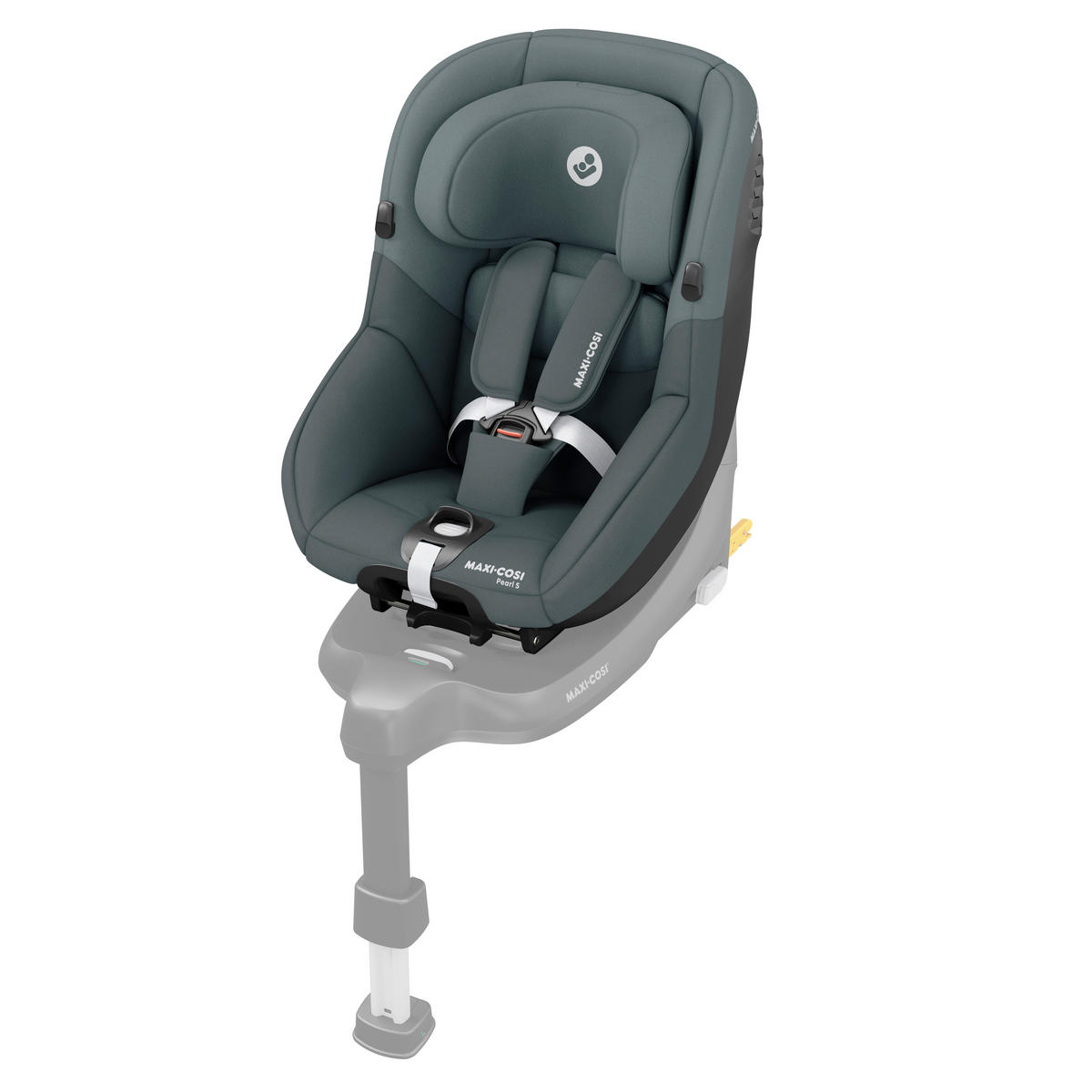 REBOARDER-KINDERSITZ Pearl S  - Grau, Basics, Kunststoff/Textil (44/50/58cm) - Maxi-Cosi