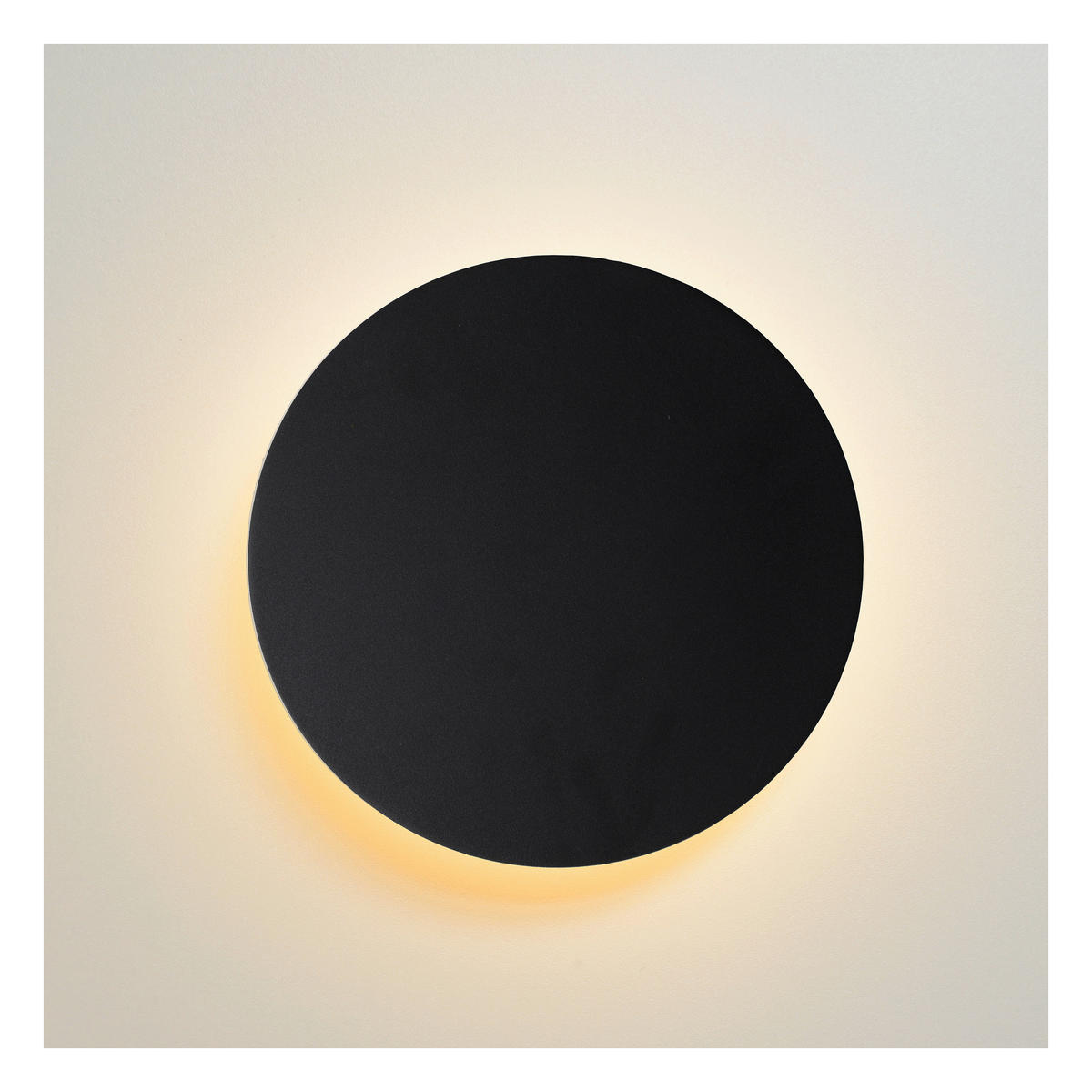 LED-WANDLEUCHTE 15/3 cm   - Schwarz, Design, Metall (15/3cm) - Lucide