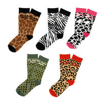 SOCKEN  - Waldgrün/Hellbraun, Trend, Textil (15/6/10cm)