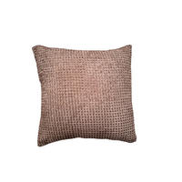 ZIERKISSEN   45/45 cm   - Dunkelbraun, Basics, Textil (45/45cm) - Novel
